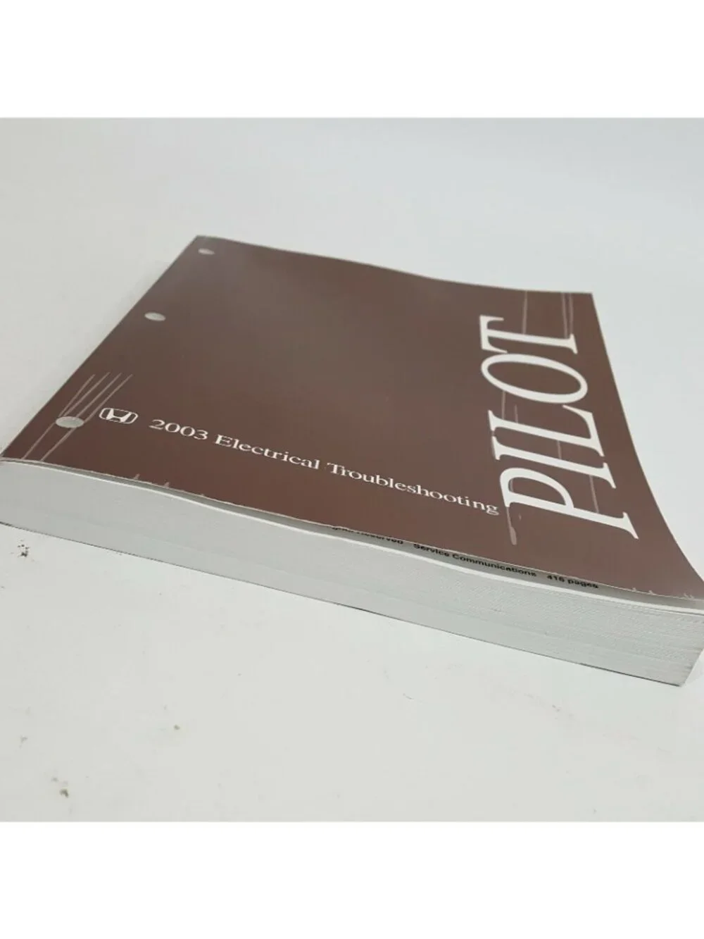 2003 Honda Pilot Electrical Troubleshooting Help Shop Mechanic Workshop Book OEM